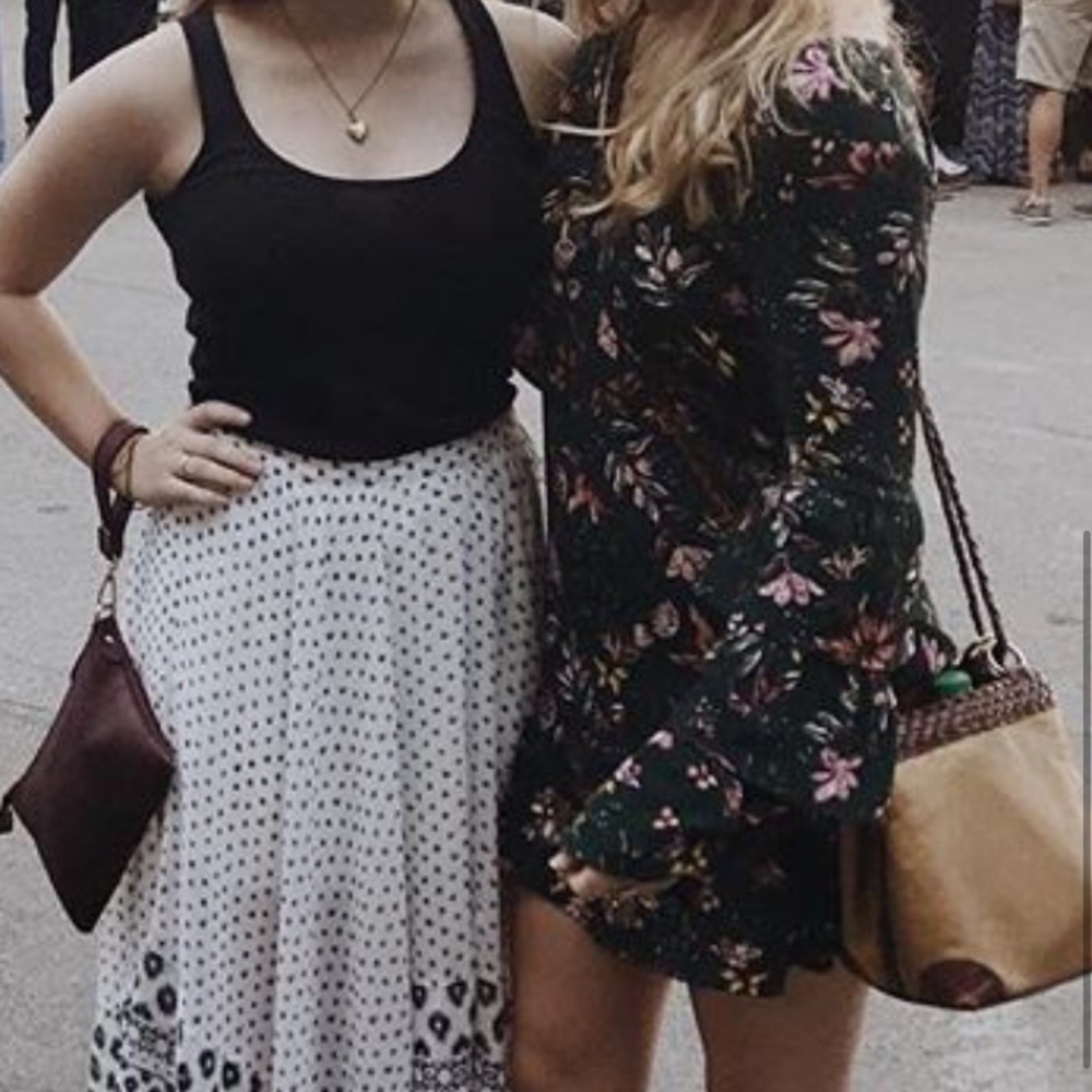 Mini floral dress